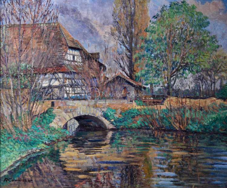 Auguste Cammissar - Le moulin de Blaesheim