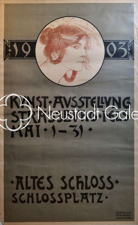 Charles Spindler - KUNST AUSTELLUNG STRASSBURG 1903