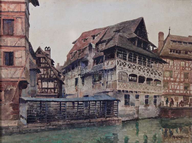 Gustave Krafft - La Maison des Tanneurs à Strasbourg