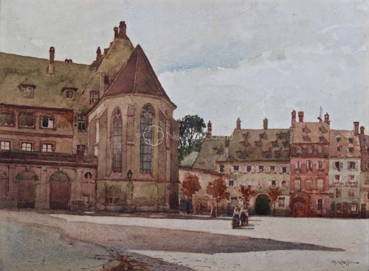 Gustave Krafft - Place du Vieil Hôpital à Strasbourg