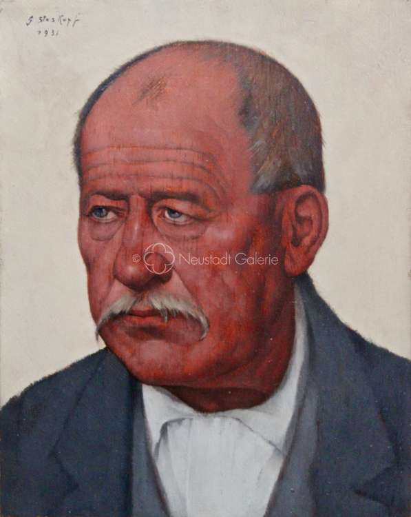 Gustave Stoskopf - Portrait d homme