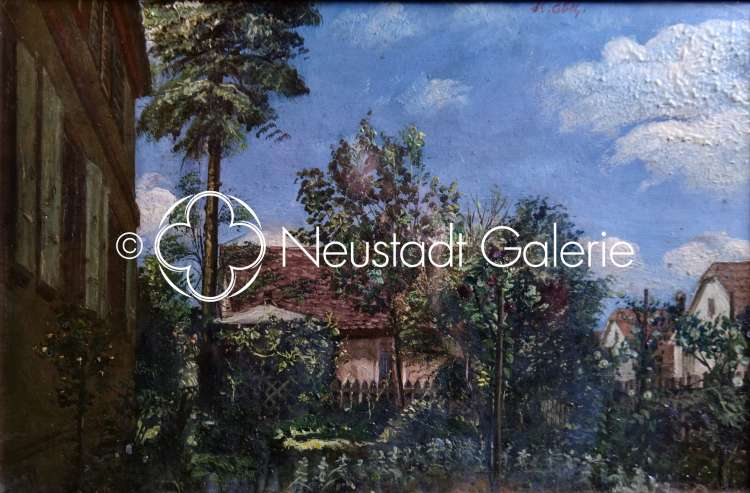 Henri Ebel - Le jardin de l artiste à Fegersheim