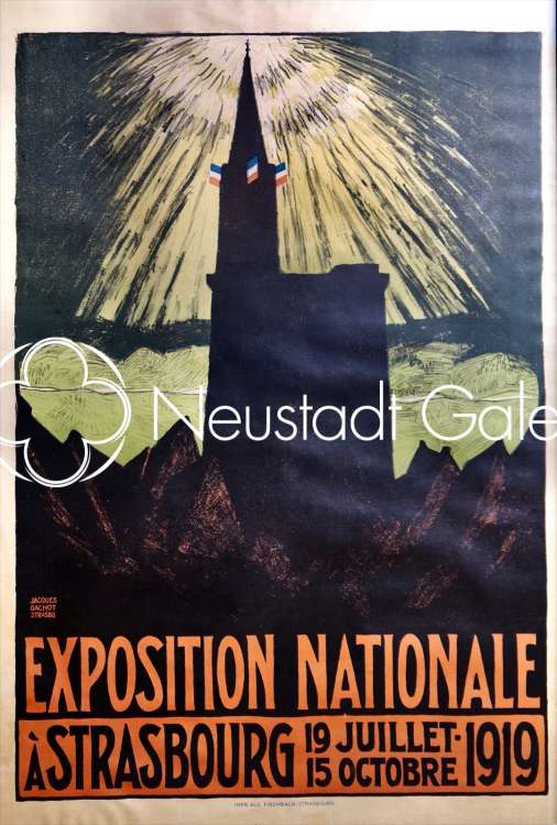 Jacques Gachot - Exposition nationale à Strasbourg 1919