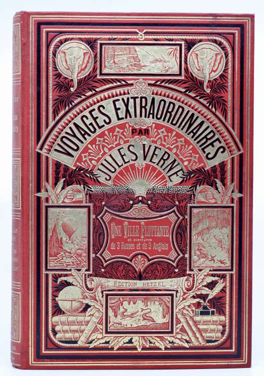 Jules Verne - Une ville flottante et aventures de 3 russes et de 3 anglais Jules Verne