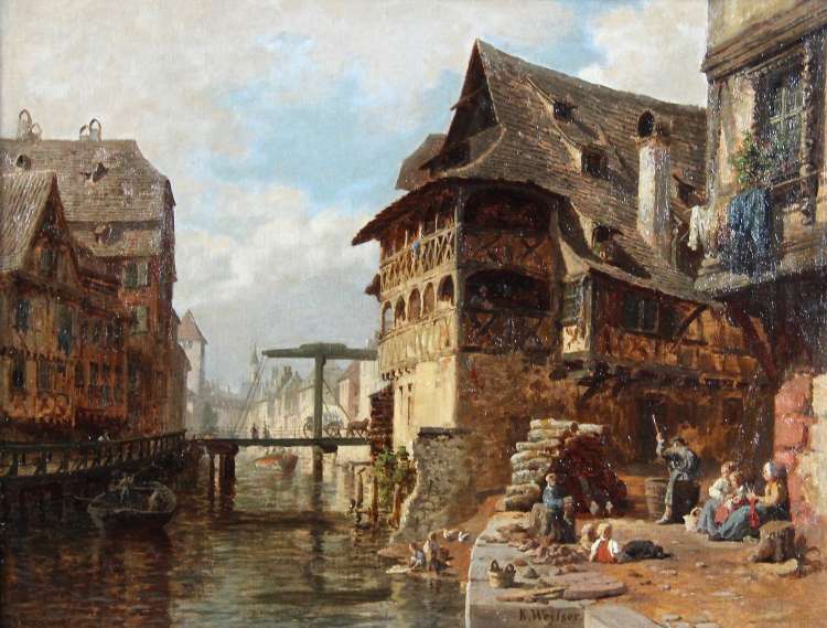 Karl Weysser - La Petite France (Maison des tanneurs) à Strasbourg