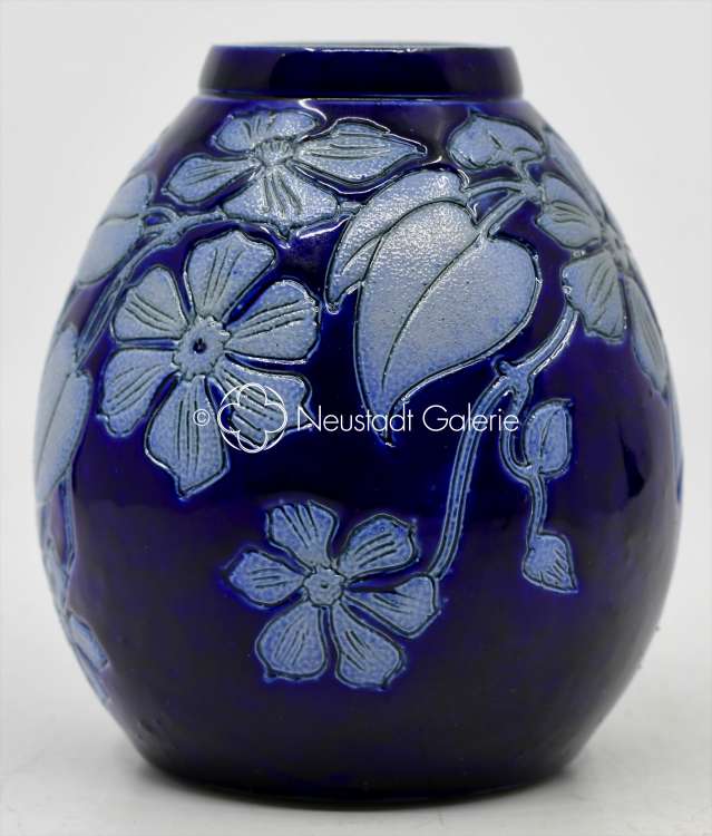 Krumeich - Vase à décor floral