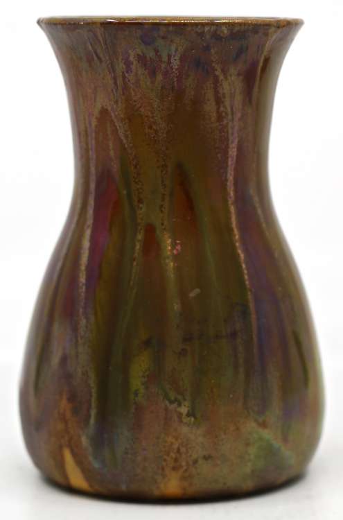 Léon Elchinger - Vase à coulures contrastées
