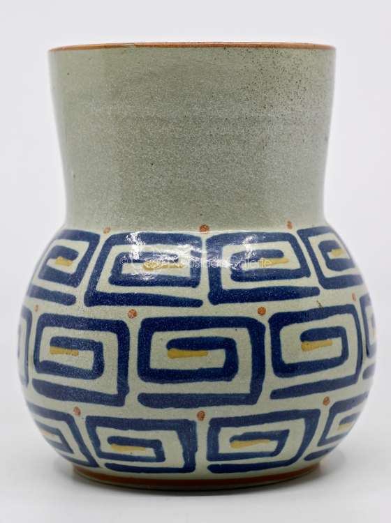 Léon Elchinger - Vase à décor de frises grecque