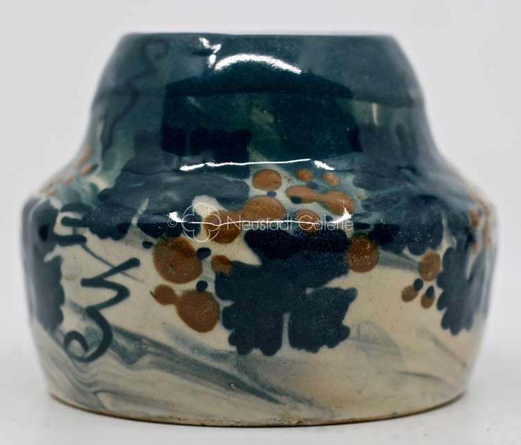 Léon Elchinger - Vase à décor de pampres de vignes