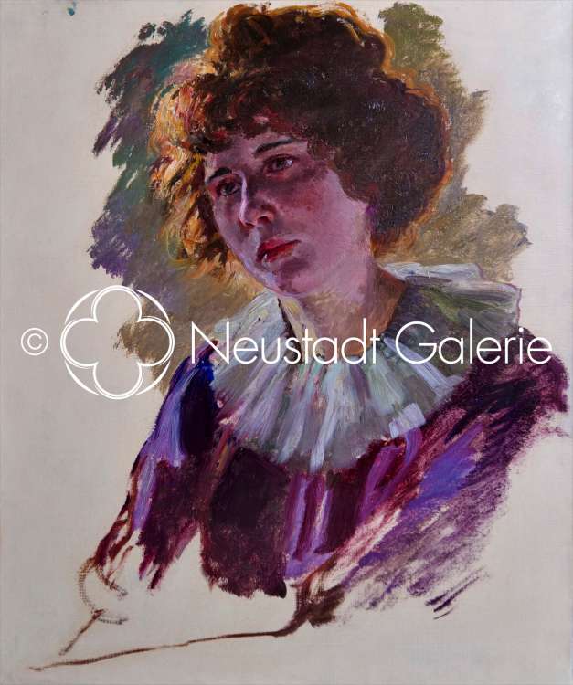 Lothar von Seebach - Eulalia à la robe violette
