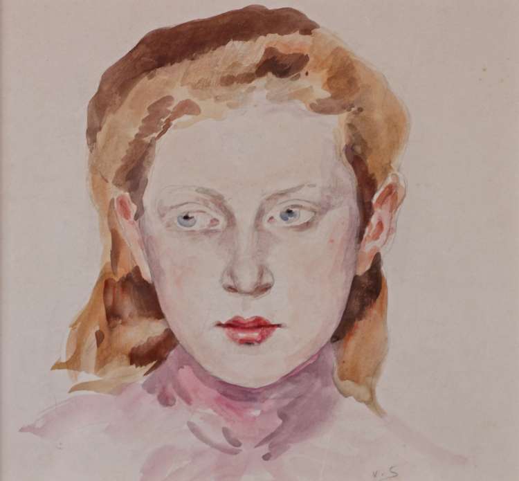 Lothar von Seebach - Jeune femme rousse