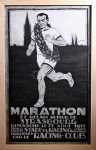 A. BECK Marathon et relais autour de Strasbourg 1922 dessin original - 1922 (détail). A. Beck
