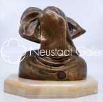 Aline LAUTH BOSSERT Alsacienne bronze Hauteur : 15cm - 1911. Aline Lauth-Bossert