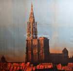Anonyme XXe Foire européenne de Strasbourg 1948 Affiche (détail).  Anonyme XXe siècle