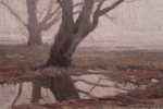 Georges Daubner Brouillard dans le Ried (détail). Georges Daubner