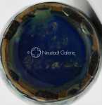 Léon ELCHINGER Vase à dégradés de couleurs céramique - vers 1920 / 1934 (marque). Léon Elchinger