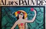 Louis-Philippe KAMM Bal des pauvres - Palais des Fêtes de Strasbourg 29 mars 1924 Aquarelle, 110x79cm - 1924 (détail). Louis-Philippe Kamm