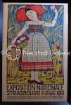 Louis-Philippe KAMM Exposition Nationale 1919 Affiche originale, 112x70cm (avec son cadre). Louis-Philippe Kamm