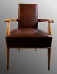 Maurice JALLOT (1900 - 1971) - le fauteuil - années 40. Maurice Jallot