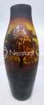 Paul Nicolas d Argenthal - vase Château de l ortenbourg - verre. Paul Nicolas (d Argental)