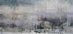 Paul Weiss Arbres dans la brume Huile sur panneau (détail signature). Paul Weiss