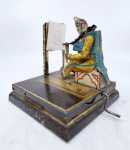 Philip VIELMETTER Clown dessinateur tôle lithographiée - vers 1895. Philip Vielmetter