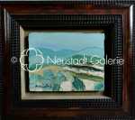 Roger MUHL Provence huile sur toile, 14x18,5cm (avec son cadre). Roger Muhl