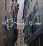 Schmitt André Rue à Strasbourg Huile sur toile, 73x50cm (détail). André Schmitt