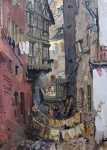 Schmitt André Ruelle à la Petite France, Strasbourg (détail). André Schmitt
