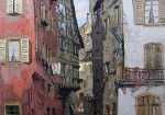 Schmitt André Ruelle à la Petite France, Strasbourg (détail). André Schmitt