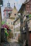 Schmitt André Ruelle de Strasbourg (détail). André Schmitt
