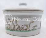 Terrine de foie gras - Tomi UNGERER - porcelaine APILCO. Jean-Thomas Ungerer