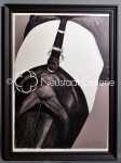 TOMI UNGERER Porte-jarretelles offset-litho, 92x64cm (avec son cadre). Jean-Thomas Ungerer