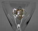 Verre Clos sainte Odile - verre - Années 20 (détail).
