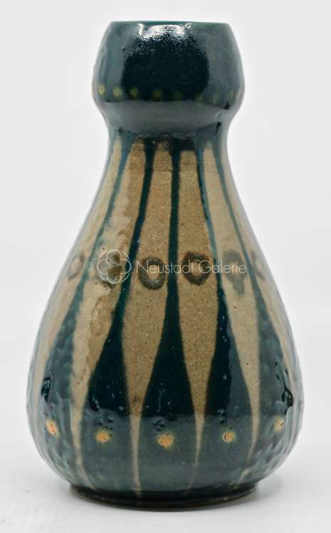 Léon Elchinger - Vase à décor de palmettes et cercles