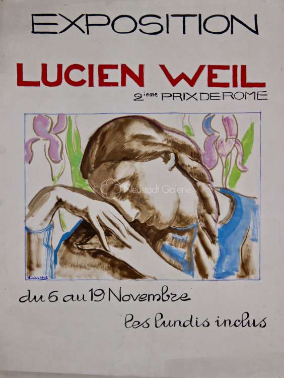 Lucien Weil - Projet affiche Lucien Weil